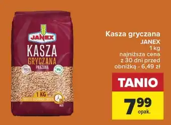 Carrefour Kasza gryczana JANEX 1 kg oferta
