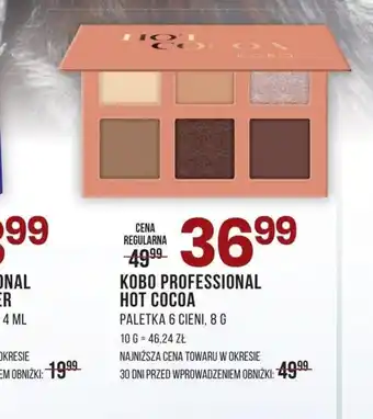 Drogerie Natura Paleta cieni kobo professional oferta