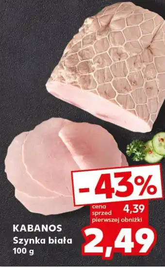 Kaufland Szynka kabanos oferta
