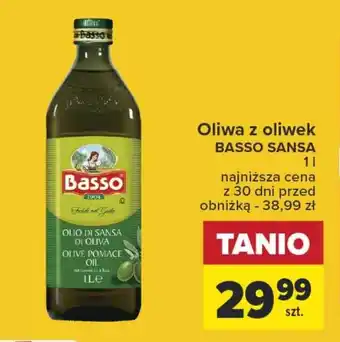 Oliwa z oliwek BASSO SANSA 1 l