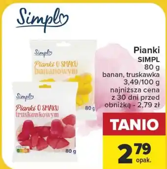 Carrefour Pianki SIMPL 80 g oferta