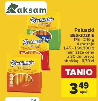 Carrefour Paluszki BESKIDZKIE 175-240 g oferta