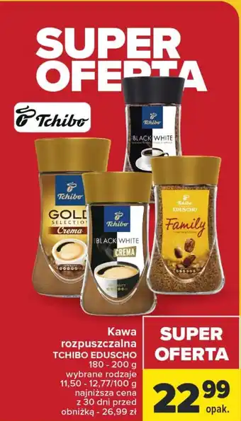 Carrefour Kawa rozpuszczalna TCHIBO EDUSCHO 180-200 g oferta