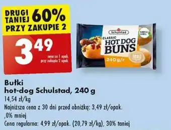 Biedronka Bułki hot-dog Schulstad, 240 g oferta