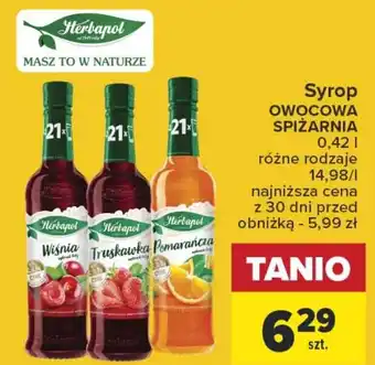 Carrefour Syrop OWOCOWA SPIŻARNIA 0,42l oferta
