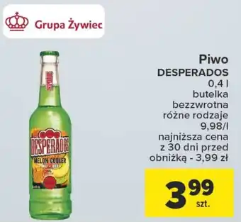 Carrefour Piwo DESPERADOS 0,4l oferta