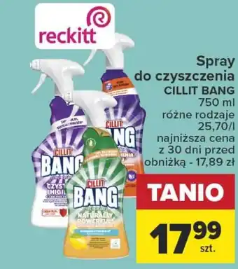 Carrefour Spray do czyszczenia CILLIT BANG 750ml oferta