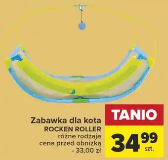 Carrefour Zabawka dla kota ROCKEN ROLLER oferta