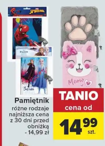 Carrefour Pamiętnik oferta