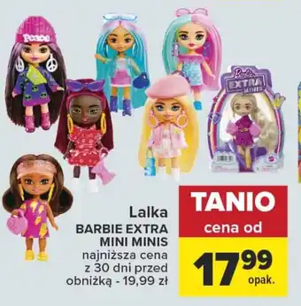 Carrefour Lalka BARBIE EXTRA MINI MINIS oferta