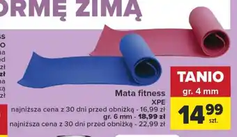 Carrefour Mata fitness XPE oferta