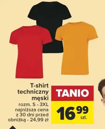 Carrefour T-shirt techniczny męski oferta