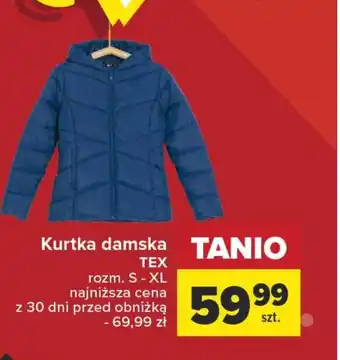 Carrefour Kurtka damska TEX oferta