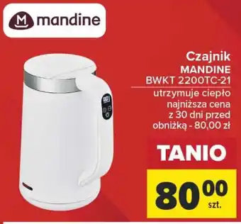 Carrefour Czajnik MANDINE BWKT 2200TC-21 oferta