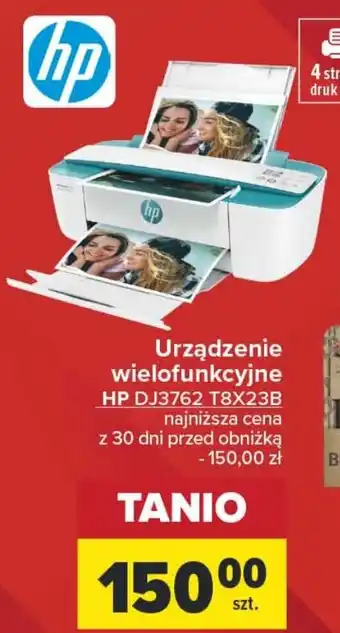 Carrefour Urządzenie wielofunkcyjne HP DJ3762 T8X23B oferta