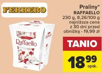 Carrefour FERRERO Praliny RAFFAELLO 230 g oferta