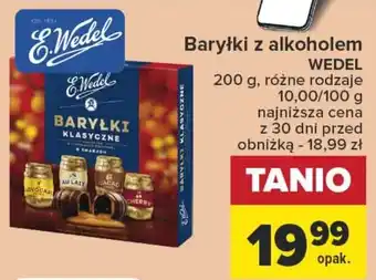 Carrefour Baryłki z alkoholem WEDEL 200g oferta