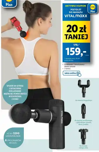PISTOLET DO MASAŻU VITALmaxx