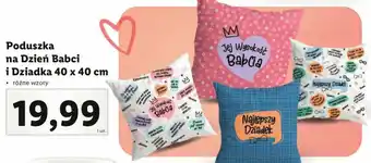 Lidl Poduszka na Dzień Babci i Dziadka 40 x 40 cm oferta