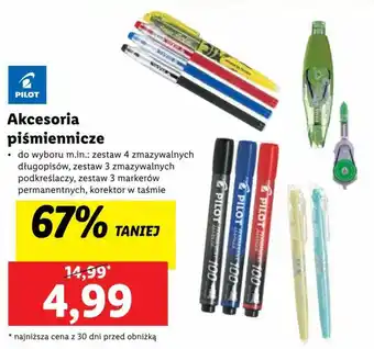 Lidl Akcesoria piśmiennicze oferta