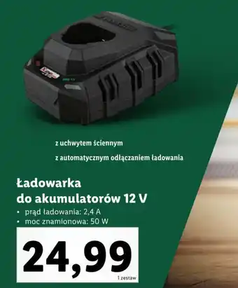 Lidl Ładowarka do akumulatorów 12 V oferta