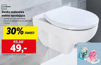 Lidl LIVARNO Deska sedesowa wolno opadająca oferta