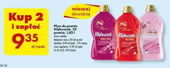 Biedronka Płyn do prania Kłębuszek, 33 prania, 1,82 l oferta