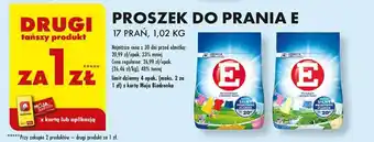 Biedronka PROSZEK DO PRANIA E oferta