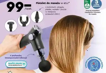 Biedronka Pistolet do masażu w etui oferta