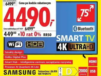 Media Expert Telewizor samsung oferta
