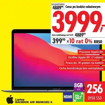 Media Expert Laptop apple oferta