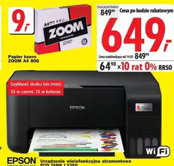 Media Expert Urządzenie wielofunkcyjne epson oferta