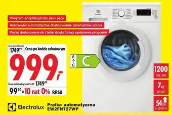 Media Expert Pralka electrolux oferta