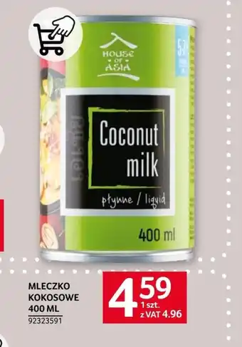 Selgros Mleczko kokosowe house of asia oferta