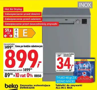 Media Expert Zmywarka wolnostojąca beko oferta