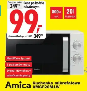 Media Expert Kuchenka mikrofalowa amica oferta