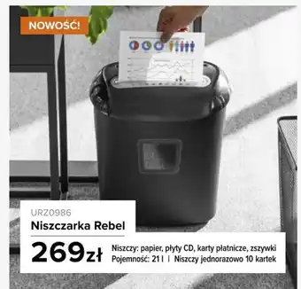 Rebel Electro Niszczarka rebel oferta