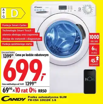 Media Expert Pralka candy oferta