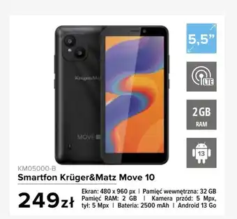 Rebel Electro Smartfon krüger&matz oferta