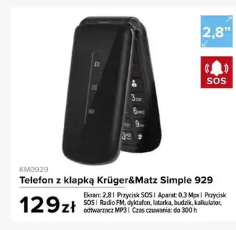 Rebel Electro Telefon krüger&matz oferta