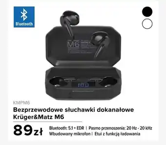 Rebel Electro Słuchawki bluetooth krüger&matz oferta