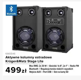 Rebel Electro Kolumna audio krüger&matz oferta