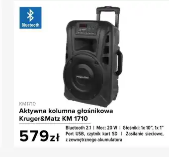 Rebel Electro Kolumna audio krüger&matz oferta