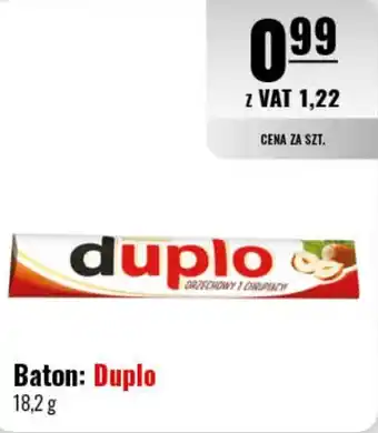 Eurocash Baton: Duplo 18,2 g oferta