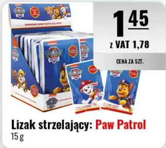 Eurocash Lizak strzelający: Paw Patrol 15 g oferta