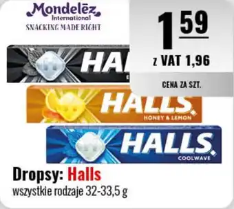 Eurocash Dropsy: Halls 32-33,5 g oferta
