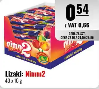 Eurocash Lizaki: Nimm2 40 x 10 g oferta