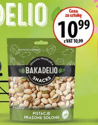 Eurocash BAKADELIO SNACKS Pistacje prażone solone oferta