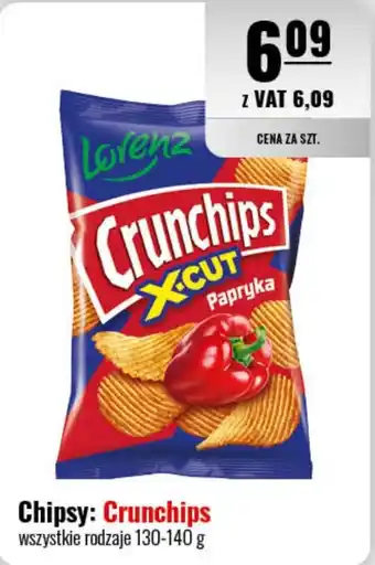 Eurocash Chipsy: Crunchips 130-140 g oferta
