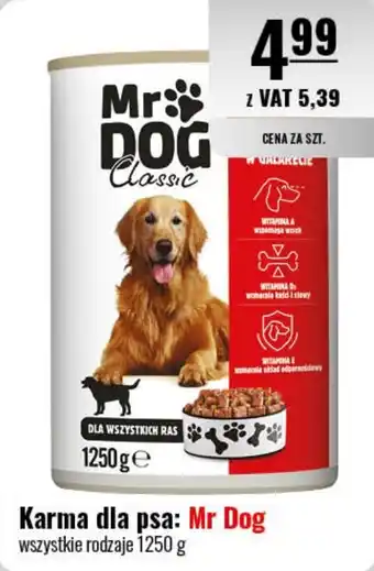 Eurocash Karma dla psa: Mr Dog 1250 g oferta